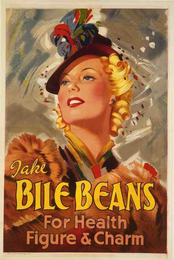 Poster: Take Bile Beans for Health, Figure & Charm